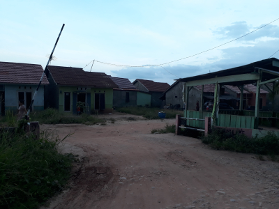 foto gerbang perumahan Griya Meranti Putih