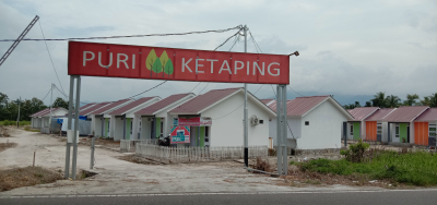 foto gerbang perumahan PERUMAHAN PURI KETAPING