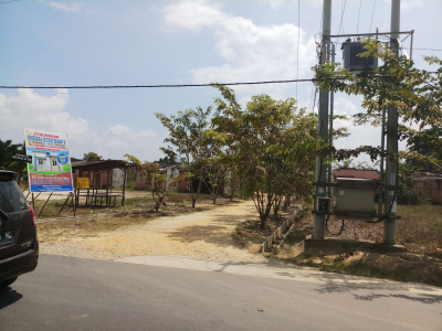 foto gerbang perumahan MUTIARA KULIM THP 2