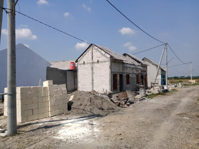 foto gerbang perumahan TAQIYA LAND