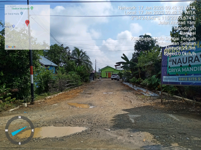 foto gerbang perumahan NAURA GRIYA MANDIRI