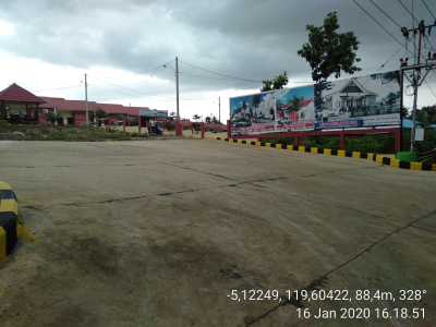 foto gerbang perumahan BSS BUKIT INDAH KAPUK