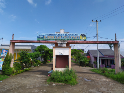 foto gerbang perumahan UJUNG KARANG INDAH ESTATE