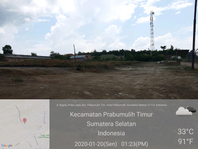 foto gerbang perumahan PALEM PRABUJAYA 3