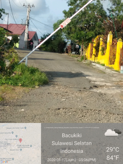 foto gerbang perumahan Perumahan villa seweregading