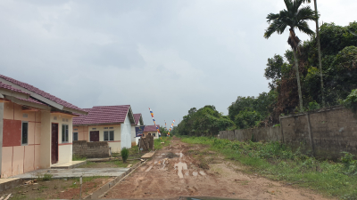 foto gerbang perumahan Griya Permata 3