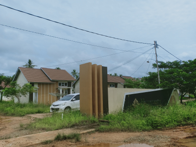 foto gerbang perumahan HOMENESTY RESIDENCE 