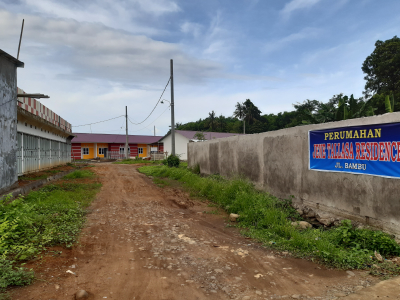 foto gerbang perumahan JE'NETALLASA RESIDENCE