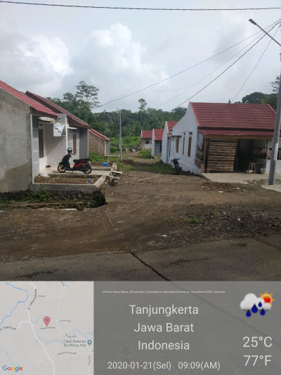foto gerbang perumahan Tanjungkerta Residence