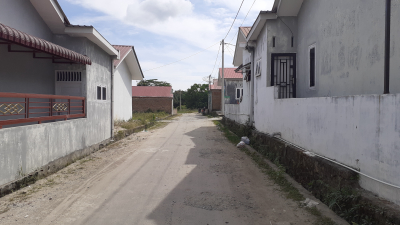 foto gerbang perumahan Martoba Land