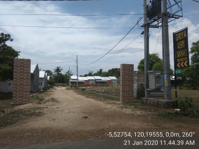 foto gerbang perumahan Griya Asri Sakinah 2