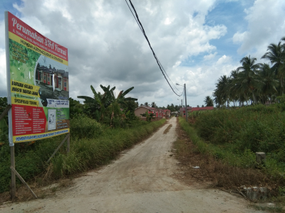 foto gerbang perumahan SHA PERMAI 1