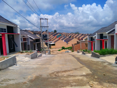 foto gerbang perumahan SAKURA RESIDENCE