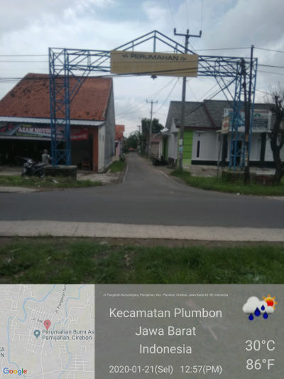 foto gerbang perumahan BUMI ASRI PAMIJAHAN