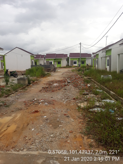 foto gerbang perumahan RUMBAI RESIDENCE 2
