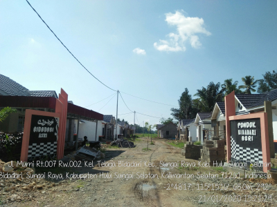 foto gerbang perumahan Pondok Bidadari Asri