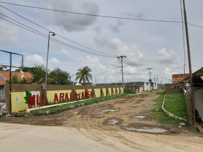 foto gerbang perumahan CLUSTER MUTIARA LATANSA 