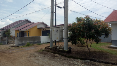 foto gerbang perumahan Pedati asri