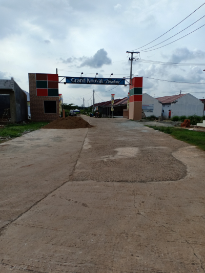 foto gerbang perumahan Grand Nouval Pasadena