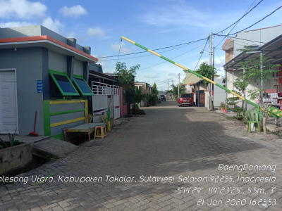 foto gerbang perumahan PONDOK NISHA INDAH