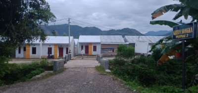foto gerbang perumahan Green songka permai 2