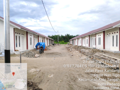 foto gerbang perumahan JALA UTAMA  BATANG KABUNG GANTING