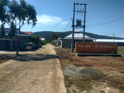 foto gerbang perumahan Green Residence