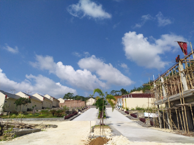 foto gerbang perumahan CINTARATU RESIDENCE