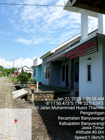 foto gerbang perumahan Pengantigan Residence