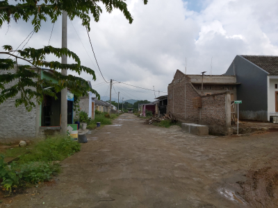 foto gerbang perumahan Taman Pesona Residence