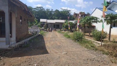 foto gerbang perumahan Pananjung village