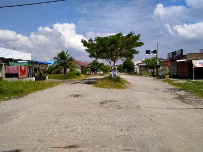 foto gerbang perumahan Perumnas Griya Martubung III