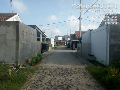 foto gerbang perumahan Golden Village