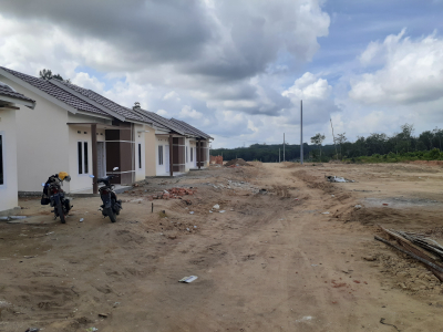 foto gerbang perumahan ARZA AUR HIJAU