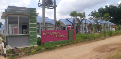 foto gerbang perumahan BARANGAN PERMAI II