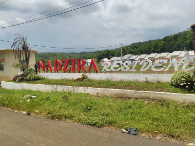 foto gerbang perumahan NADZIRA RESIDENCE