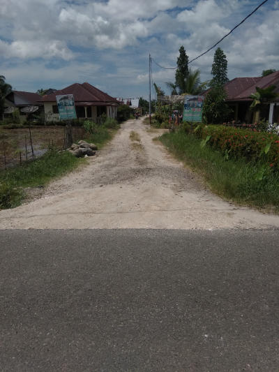 foto gerbang perumahan Arumi Residence