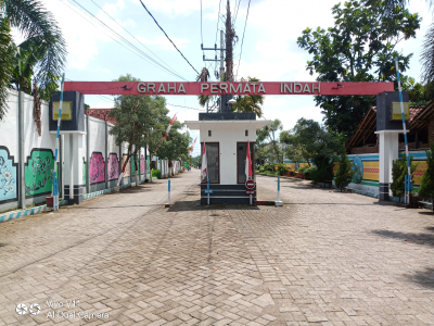 foto gerbang perumahan Graha Permata Indah