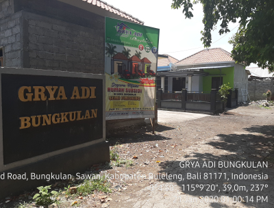foto gerbang perumahan GRYA ADI BUNGKULAN