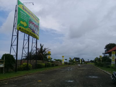 foto gerbang perumahan SASAK PERMAI