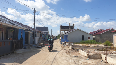 foto gerbang perumahan Baiti Jannati 1
