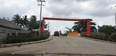 foto gerbang perumahan Cikarang Griya Pratama
