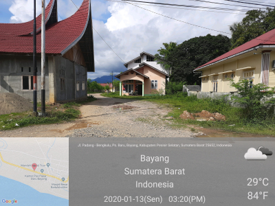 foto gerbang perumahan BUMI GRIYA INDAH PASAR BARU