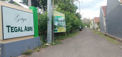 foto gerbang perumahan GRIYA TEGAL ASRI
