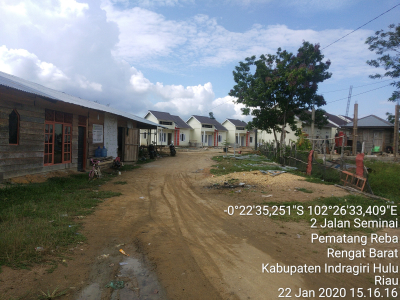 foto gerbang perumahan TUK MODANG PERMAI