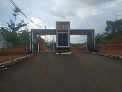 foto gerbang perumahan Griya sukma hill