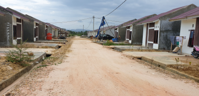 foto gerbang perumahan SPP Ranomeeto Regency V