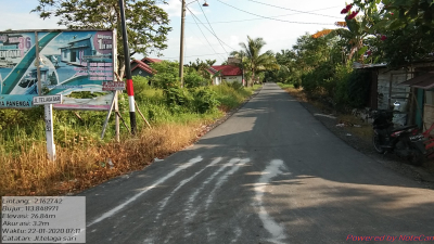 foto gerbang perumahan VILLA CENDANA