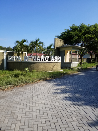 foto gerbang perumahan GRIYA MENANG ASRI