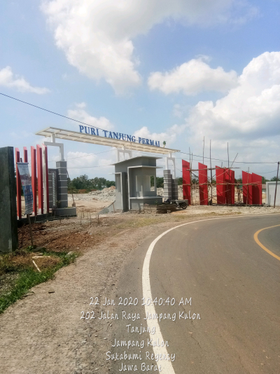 foto gerbang perumahan Perumahan Puri Tanjung Permai